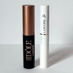 Lancome Lash Idole Mascara Glossy Black & Cils Booster XL Primer Travel Size Set